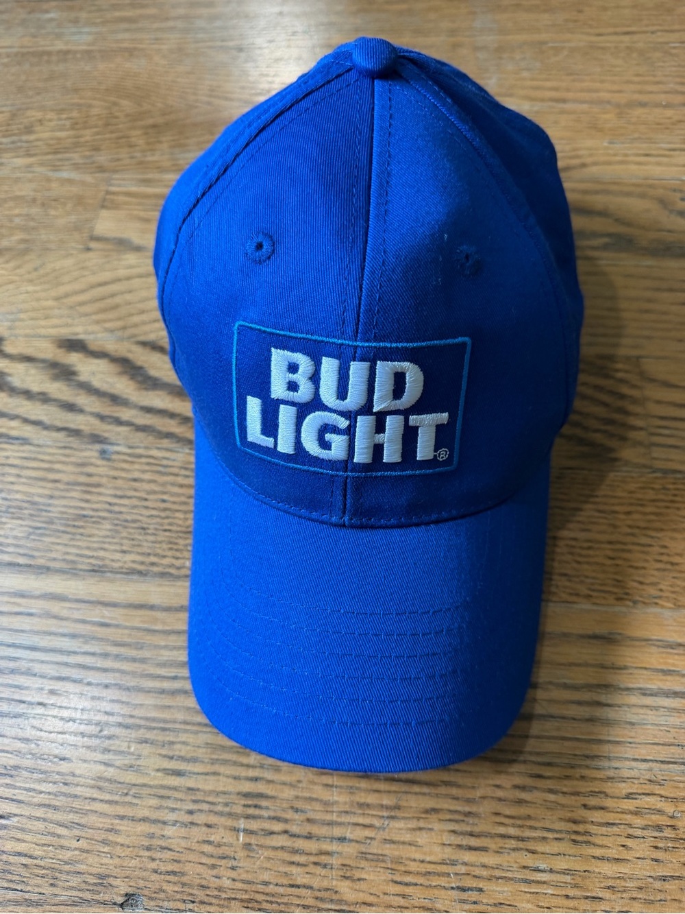 Bud Light St. Louis Brewery Adjustable Baseball Cap Blue Embroidered K Products